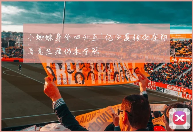 小蜘蛛身价回升至1亿今夏转会在即马竞生涯仍未夺冠