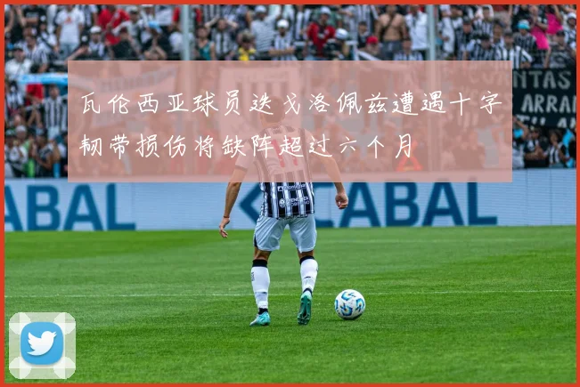 瓦伦西亚球员迭戈洛佩兹遭遇十字韧带损伤将缺阵超过六个月